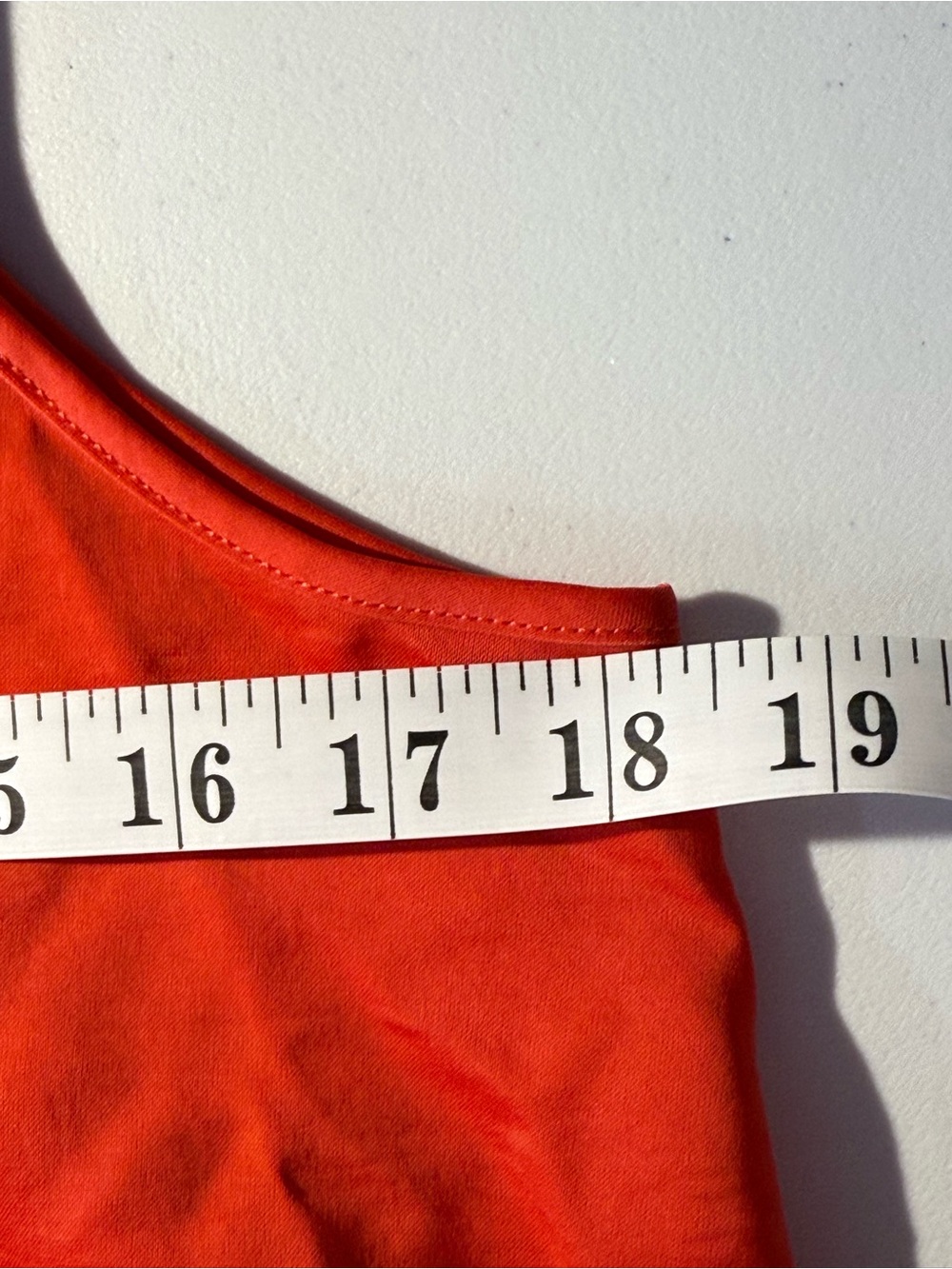 Fabletics Red Racerback Tank Top - Picture 4 of 4